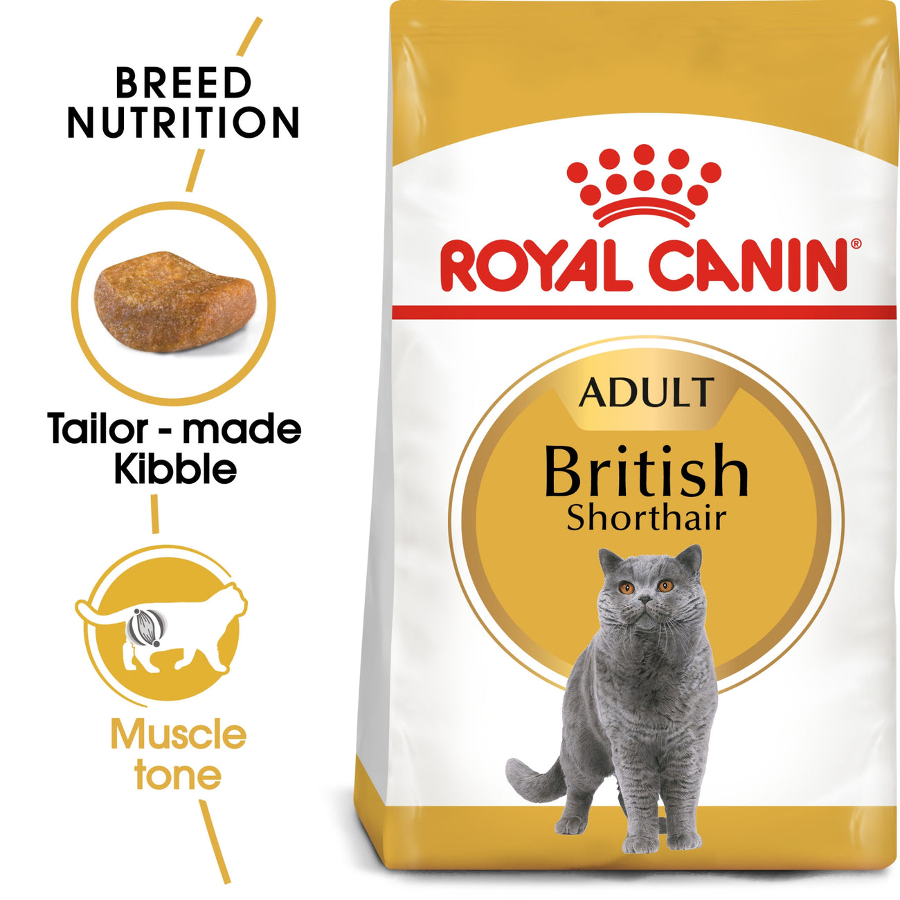 Feline Breed Nutrition British Shorthair Adult 4 Kg