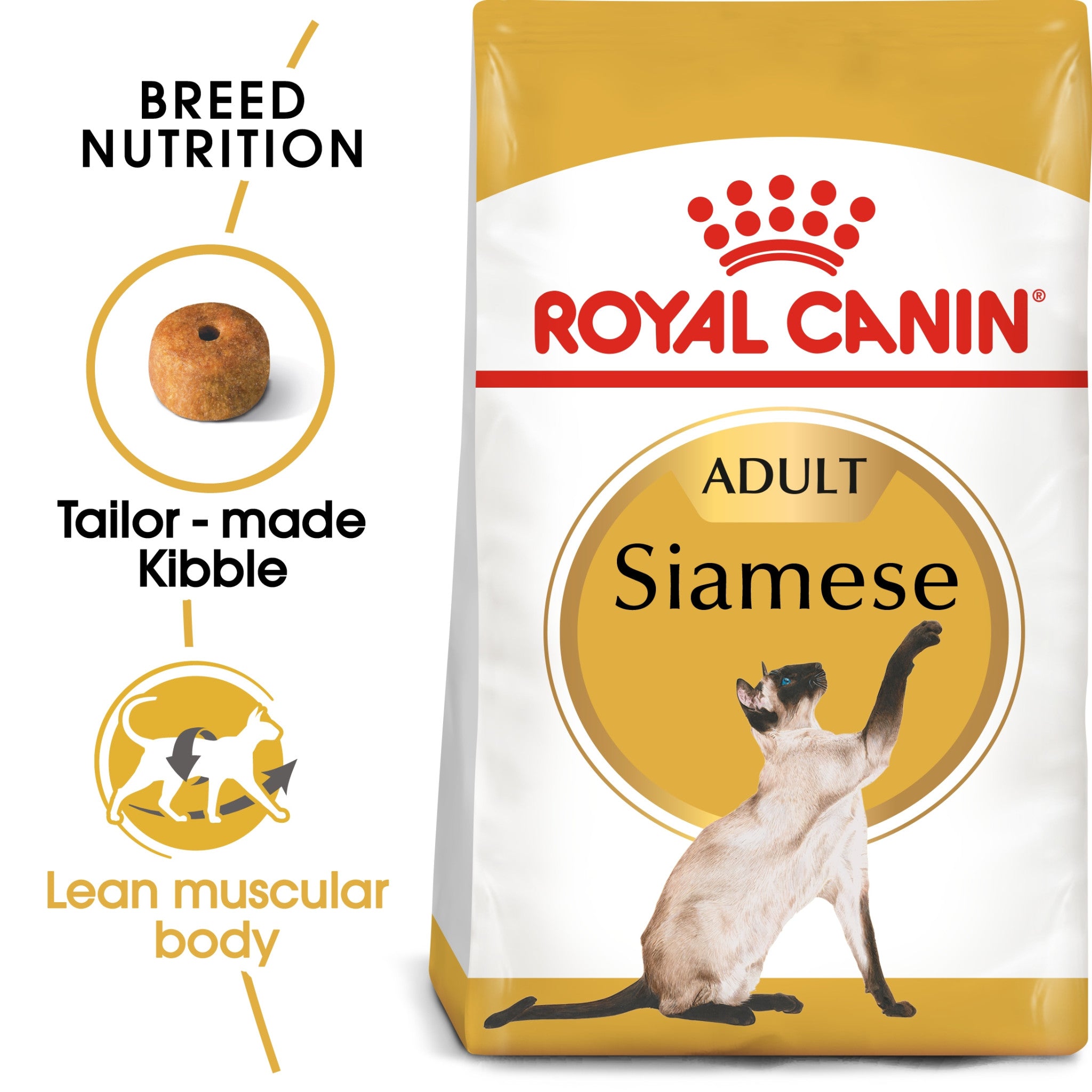 Feline Breed Nutrition Siamese Adult 2 Kg