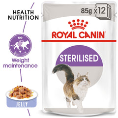 Feline Health Nutrition Sterilised Jelly (Wet Food -SINGLE)85g