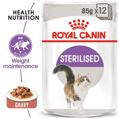 Feline Health Nutrition Sterilised Gravy (Wet Food - Pouches)