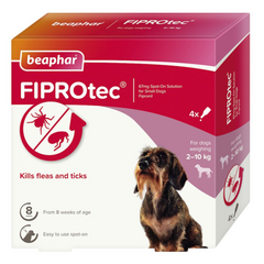Fiprotec For Small Dog - 4 Pipettes