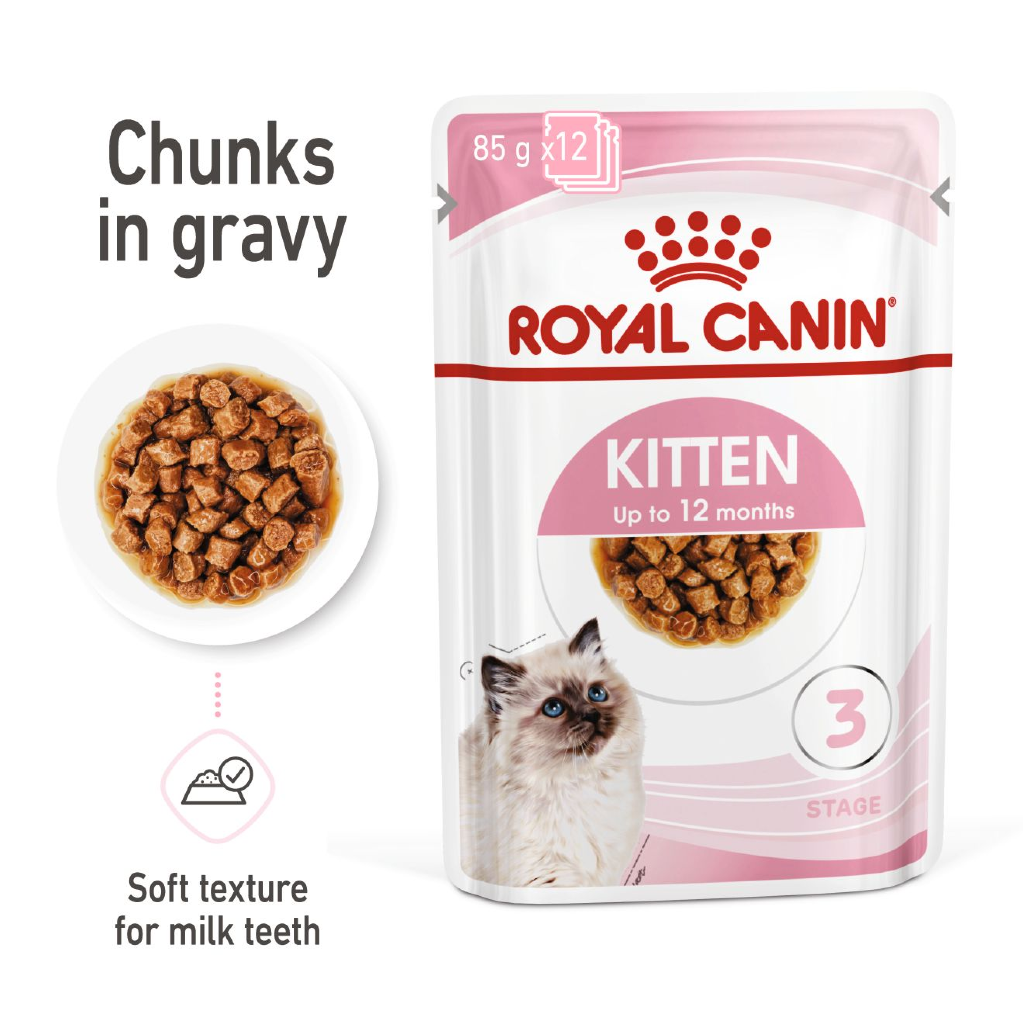 Feline Health Nutrition Kitten Gravy (Wet Food - Pouches) Pouch