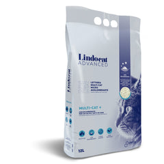 White Bentonite Advanced Multi-Cat + - 12 L (Fragrance Free)