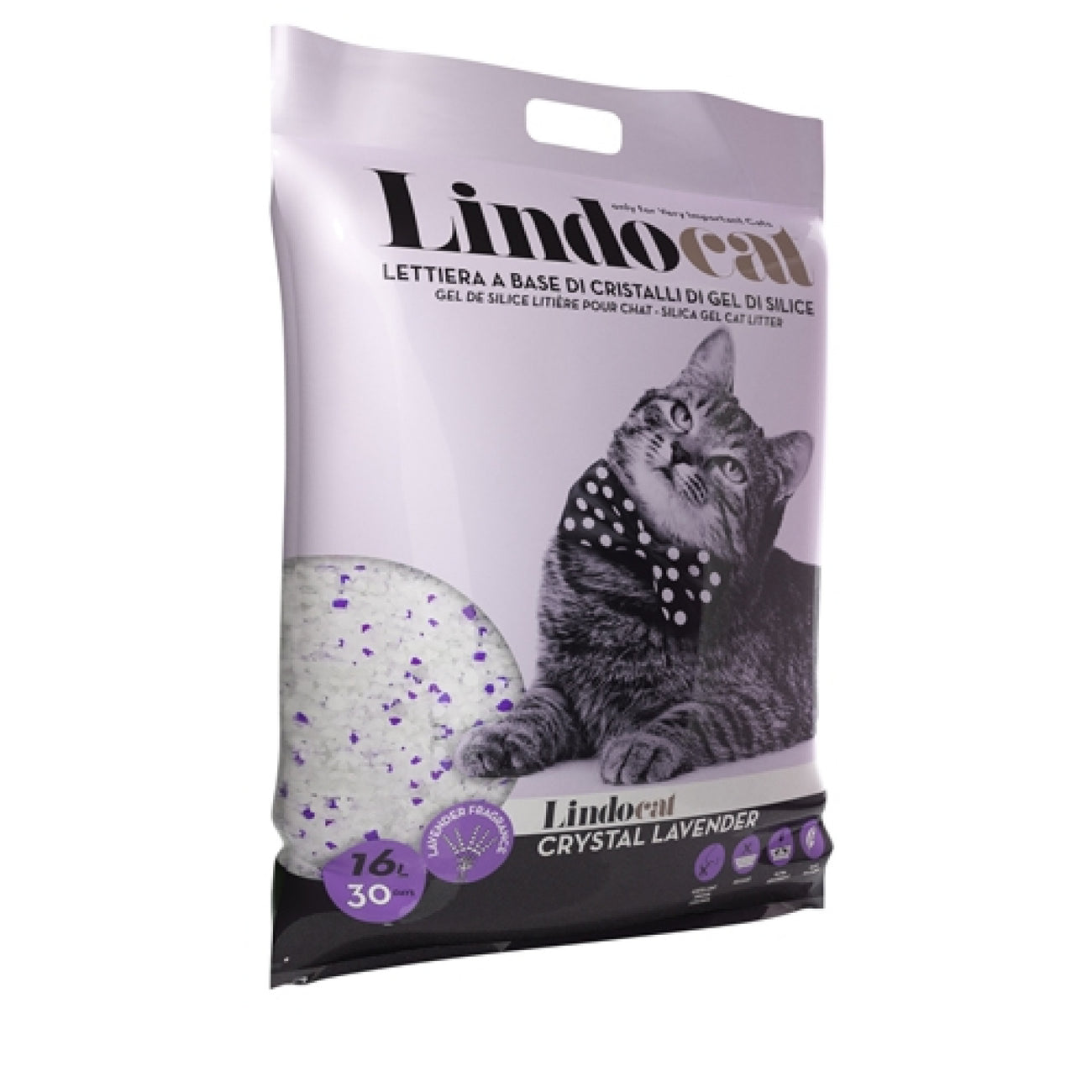 Lindocat Crystal Lavender Scent (Silicagel) 16 L