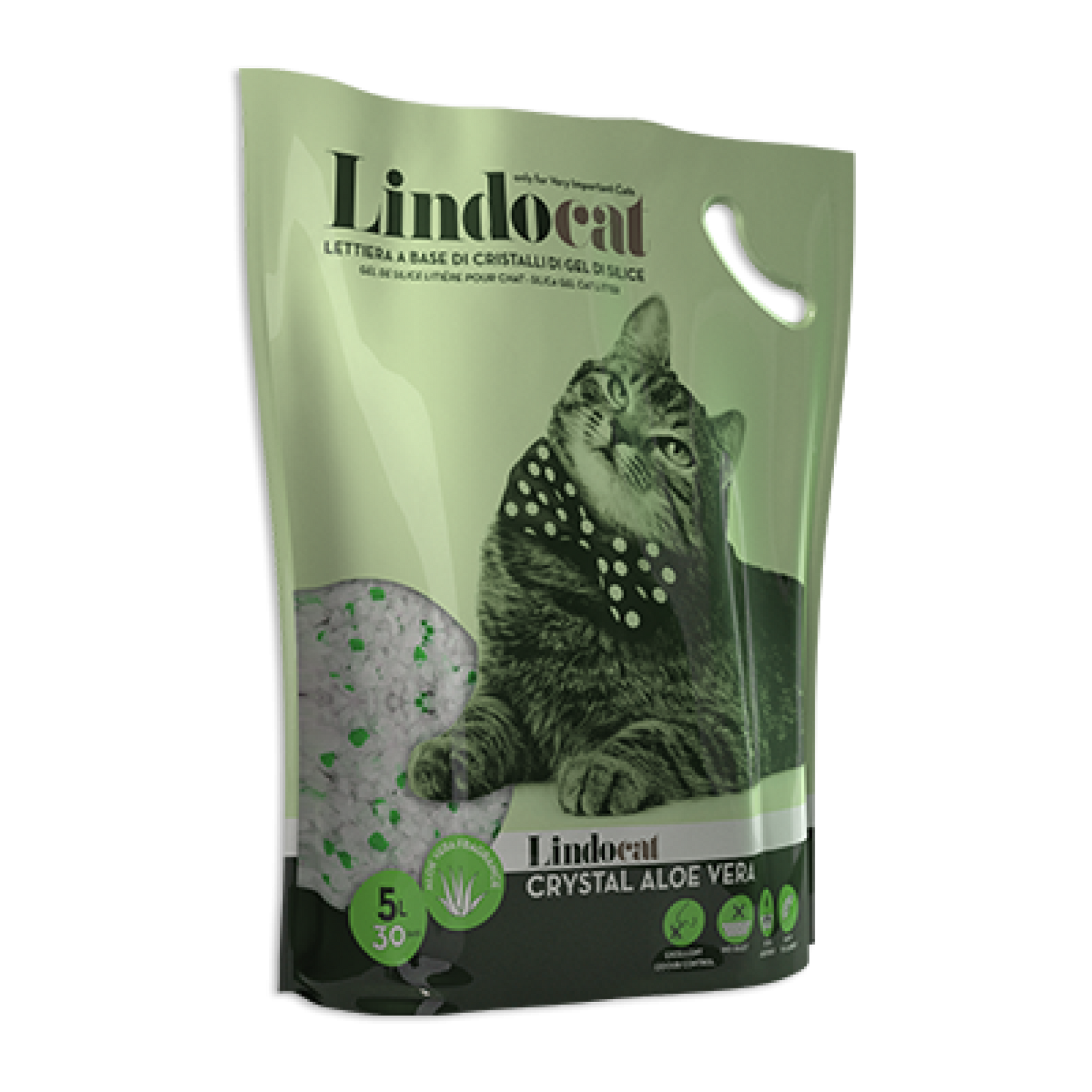 Lindocat Crystal Aloe Vera Scent (Silicagel) - 5 L