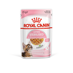 Feline Health Nutrition Kitten Sterilised Jelly (Wet Food - Pouches)